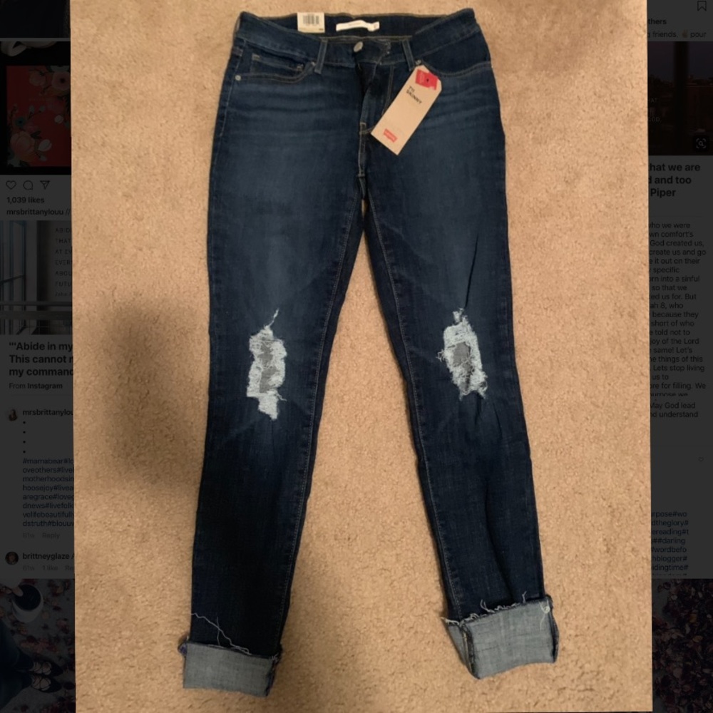 Levi’s skinny jeans